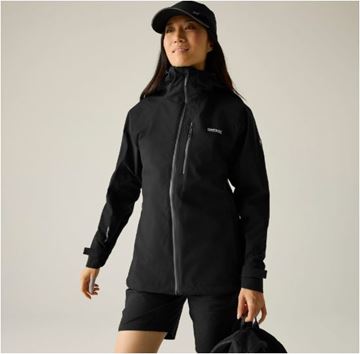 Picture of WOMENS BIRCHDALE II WATERPROOF JACKET BLACK SEAL GREY